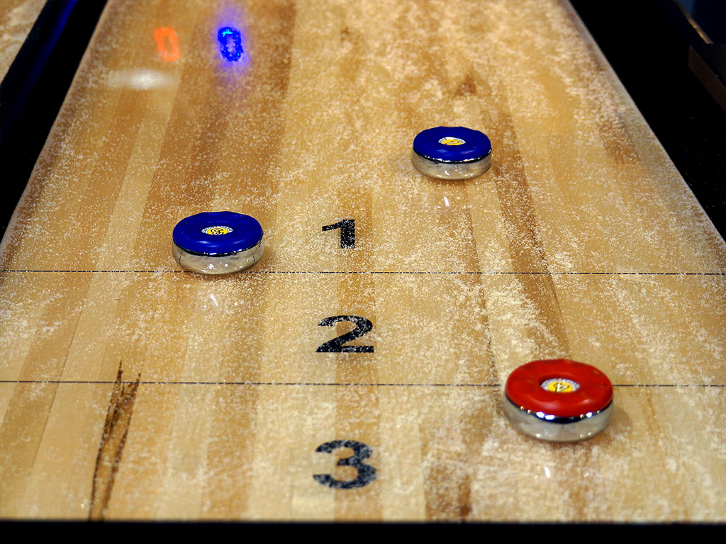Hudson Bank Shot Shuffleboard Home Leisure Direct
